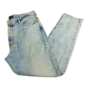 Mens Abercrombie & Fitch Athletic Slim Denim Jeans